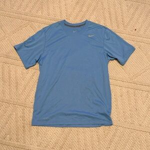 Nike Men's Light Blue Short Sleeve Tee